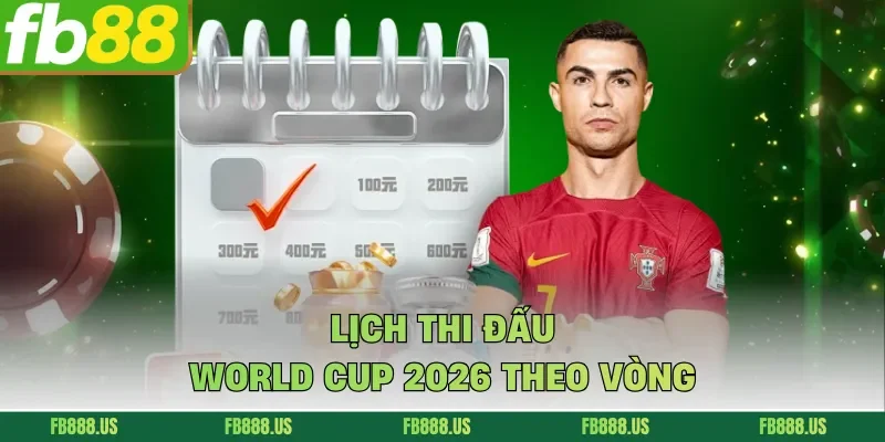 Lịch thi đấu World Cup 2026 theo vòng