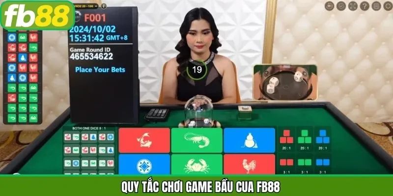 Quy tắc đặt cược bầu cua trực tuyến tại cổng game